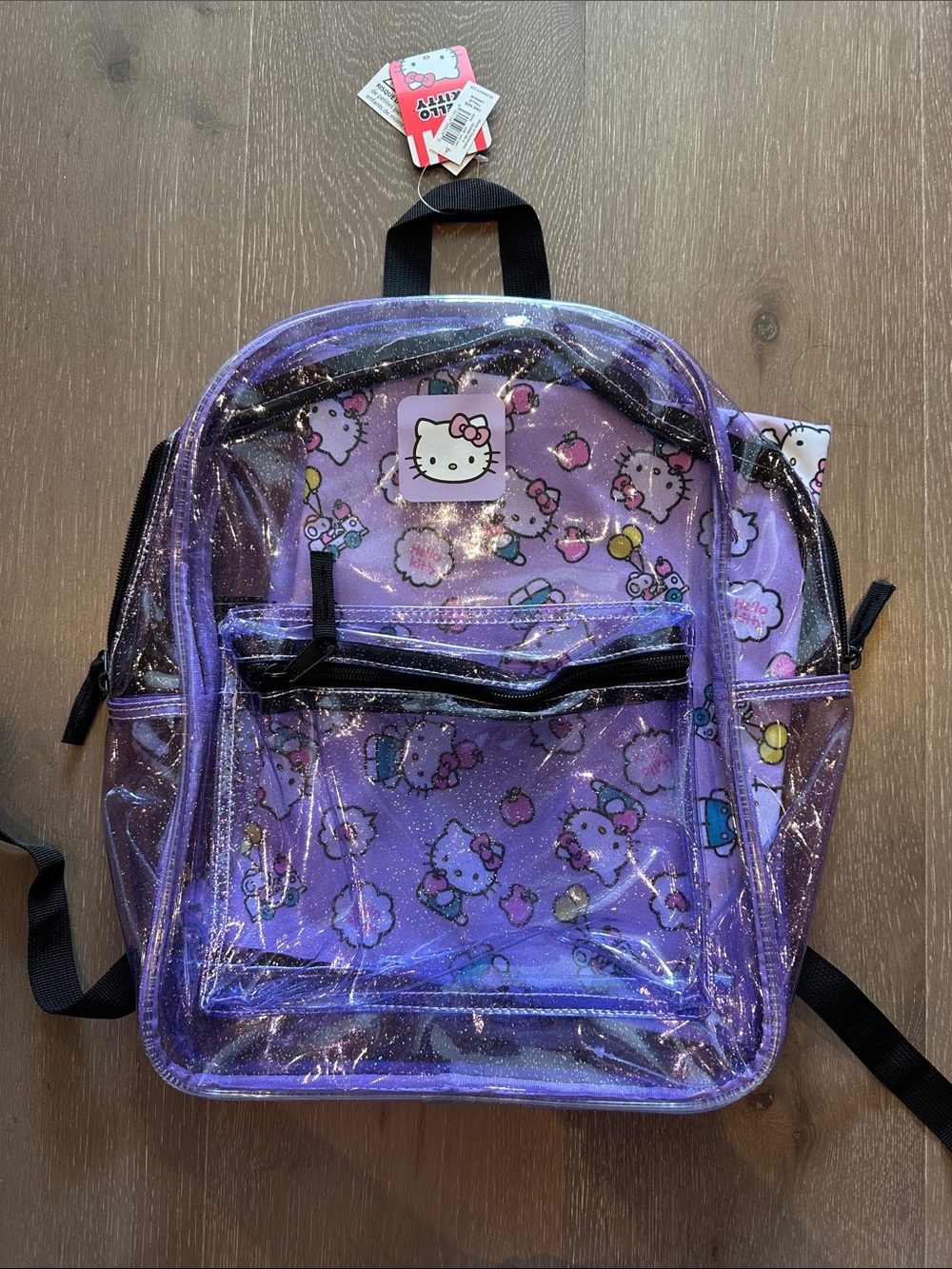 Hello Kitty Purple Backpack